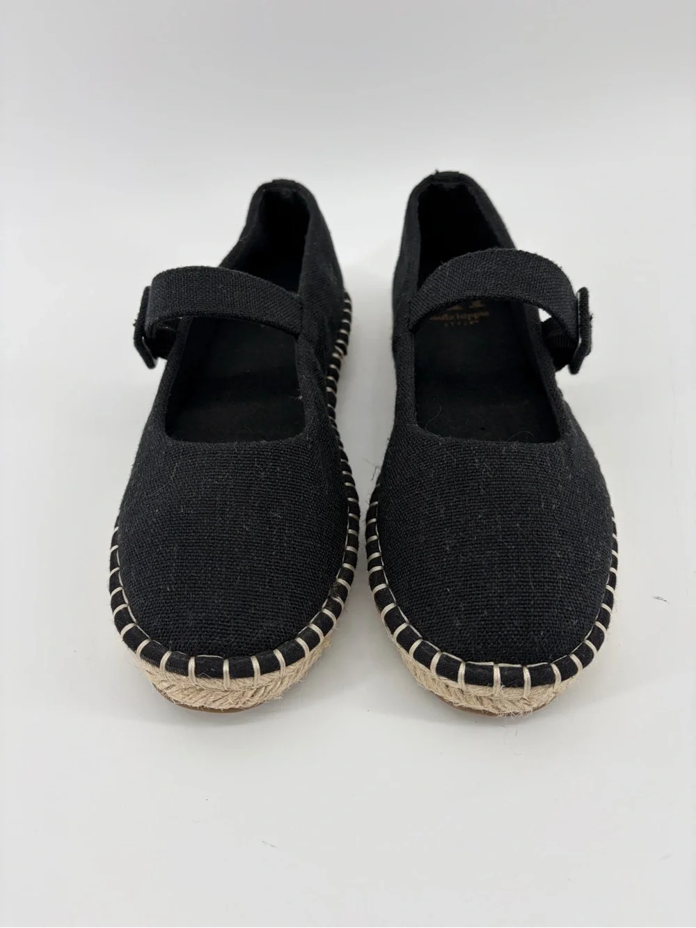 Haute Hippie Cecily Women’s Shoes Espadrilles Canvas, Black, Size 8‎ M, NWOT